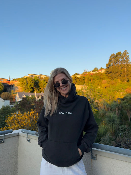 Break Point Hoodie- Faded Black